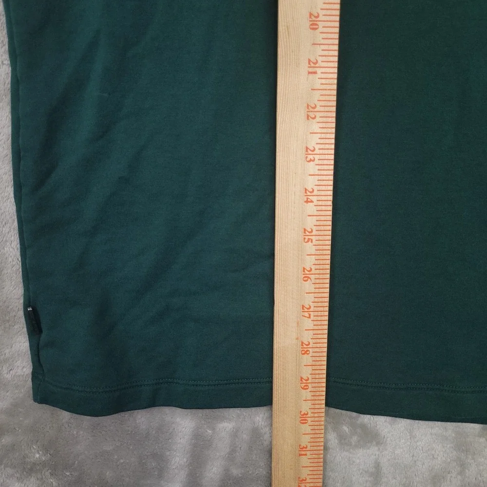Polo Golf Ralph Lauren‎ Green Brown Trim Quarter Zip Knit Shirt size XXL